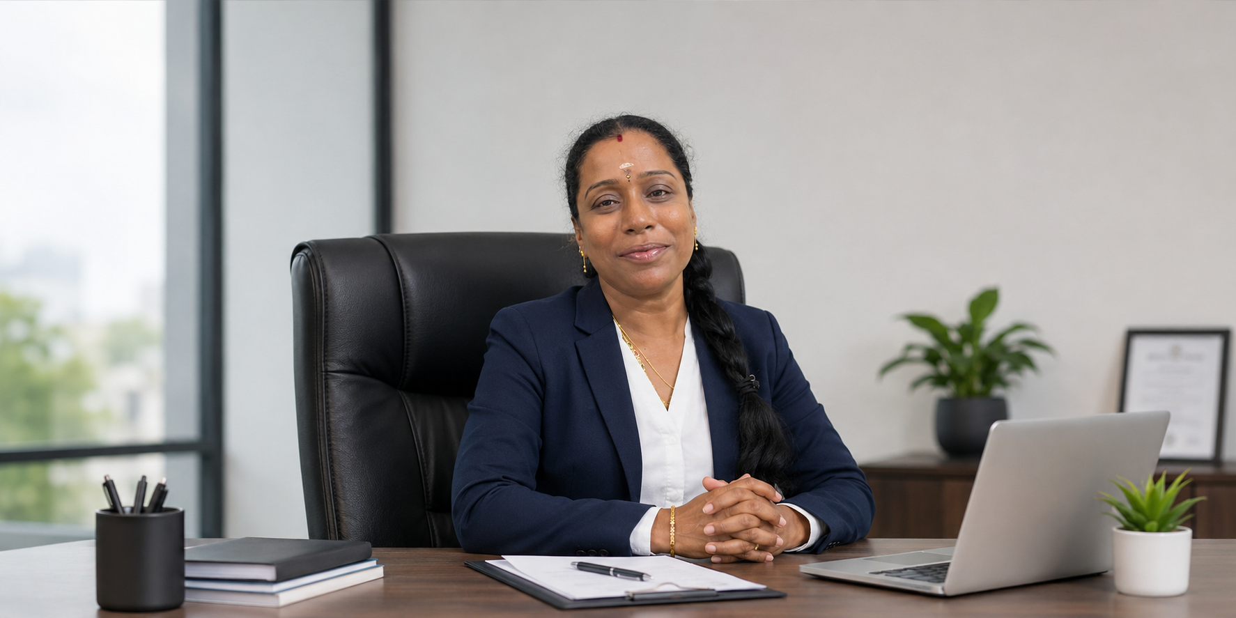 Mrs. Saranya Rani, Managing Director of Sree Boomi Enterprises