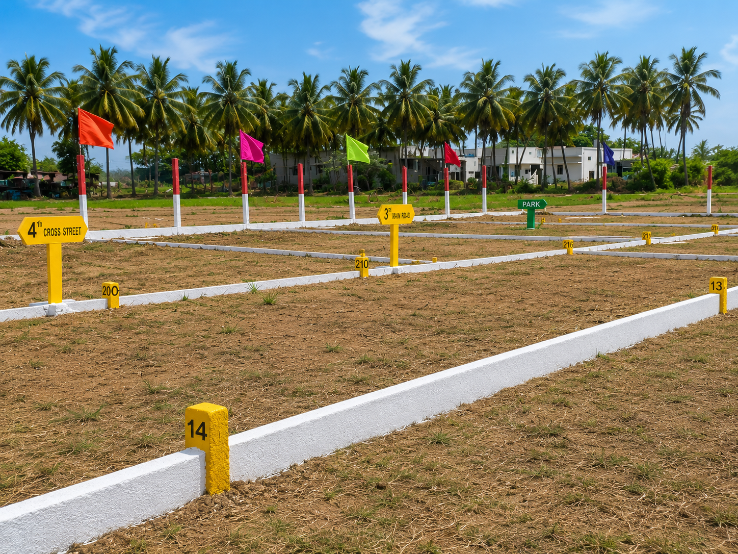 Sentamil Nagar DTCP approved residential plots in Walajabad Chennai